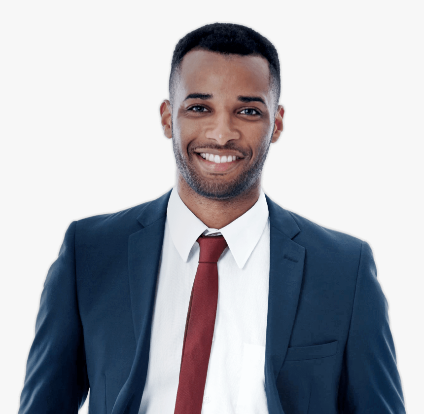  A smiling trained senior executive